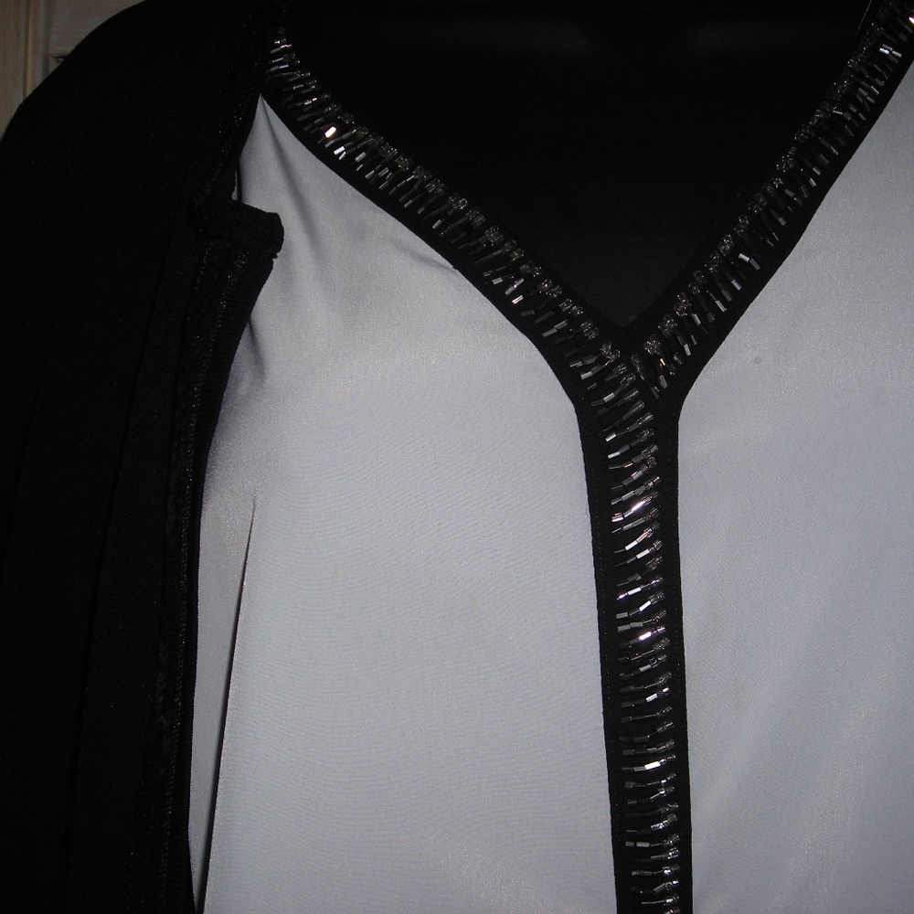 Date night blouse and jacket in size M petite. - Picture 4 of 4